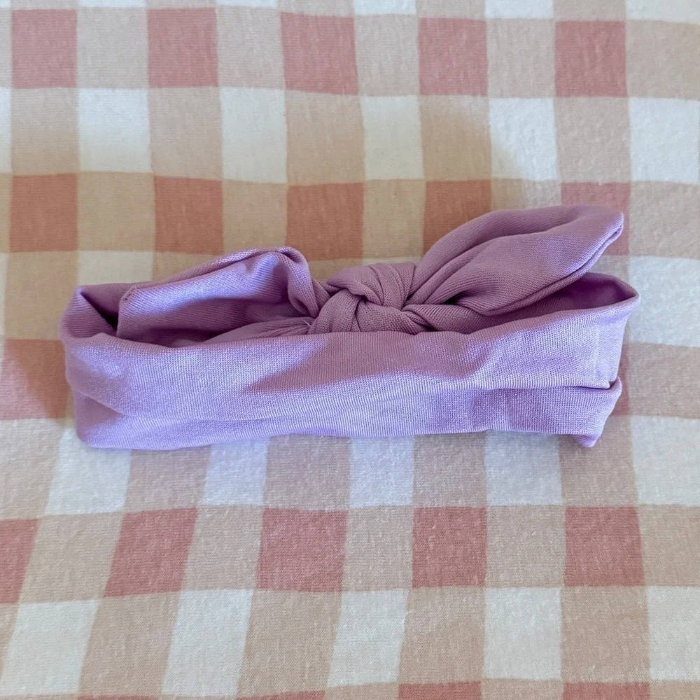 Lavender Knotted Headband